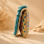 Colorful Cowrie Shell Clutch Bag