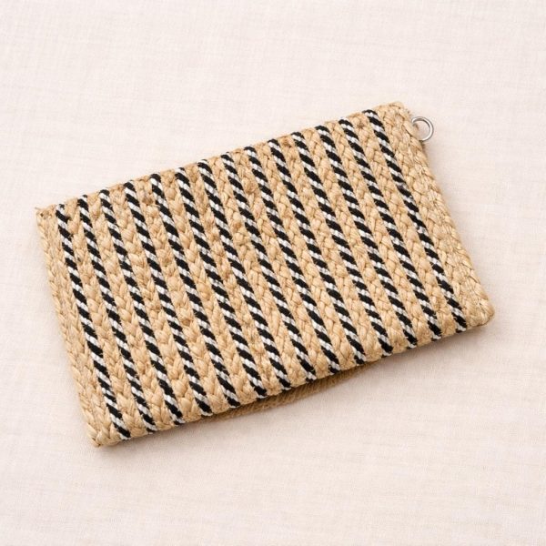 Bohemian Coin Fringe Clutch Bag