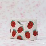Strawberry Beaded Clutch Bag