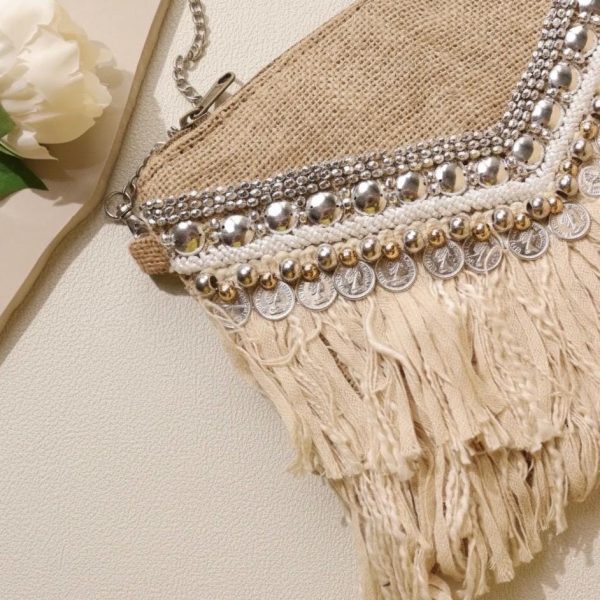 Bohemian Fringe Clutch Bag